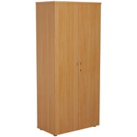 First Wooden Storage Cupboard 800x450x1800mm Beech