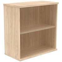 Polaris Low Bookcase, 1 Shelf, 816mm High, Oak Polaris Low Bookcase, 1 Shelf, 816mm High, Oak