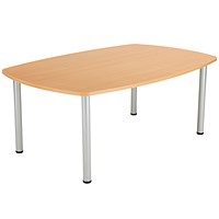 Jemini Boardroom Table, 1800mm, Beech