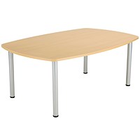 Jemini Boardroom Table, 1800mm, Oak