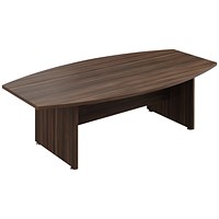 Avior Executive Boardroom Meeting Table, 2400mm, Walnut