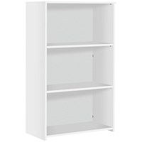 Serrion Premium Bookcase 750x400x1200mm White