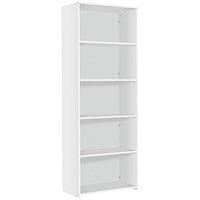 Serrion Premium Bookcase 2000mm White