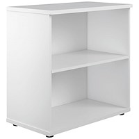 Jemini Bookcase 800x450x800mm White