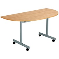 Jemini Semi-circular Tilt Table, 1400mm, Beech