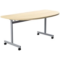 Jemini Semi-circular Tilt Table, 1400mm, Maple