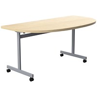 Jemini Semi-circular Tilt Table, 1600mm, Maple