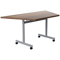 Jemini Trapezoidal Tilt Table, 1600mm, Walnut