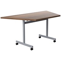 Jemini Trapezoidal Tilt Table, 1600mm, Walnut