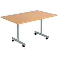 Jemini Rectangular Tilt Table, 1200x700mm, Beech