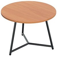 Jemini Trinity Round Table, 800mm Diameter, 435mm High, Beech