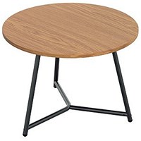 Jemini Trinity Round Table, 800mm Diameter, 435mm High, Oak Jemini Trinity Round Table, 800mm Diameter, 435mm High, Oak