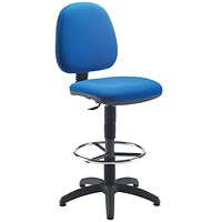 Jemini Medium Back High Rise Chair, Blue Jemini Medium Back High Rise Chair, Blue