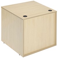 Jemini Reception Modular Straight Desk Unit, 800x800x740mm, Maple Jemini Reception Modular Straight Desk Unit, 800x800x740mm, Maple