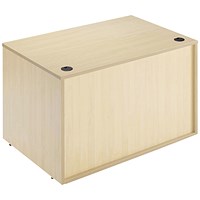 Jemini Reception Modular Straight Desk Unit, 1200x800x740mm, Maple Jemini Reception Modular Straight Desk Unit, 1200x800x740mm, Maple