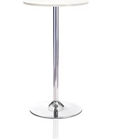 Jemini Round Bistro Trumpet Base Table, 600mm Diameter, 1045mm High, White Jemini Round Bistro Trumpet Base Table, 600mm Diameter, 1045mm High, White