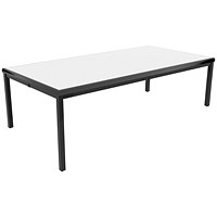Jemini T-Table Multipurpose Classroom Table, 1200x600x530mm, Flat Pack, Grey/Black