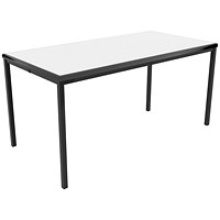Jemini Titan Multipurpose Classroom Table, 1200x600x640mm, Grey/Black
