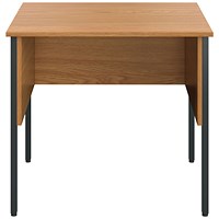 Jemini Eco Midi Homework Desk 800x600x40mm Oak