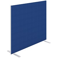 Jemini Floor Standing Screen 1400x25x1200mm Blue