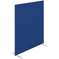 Jemini Floor Standing Screen, 1400x1600mm, Blue