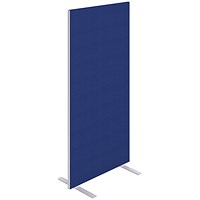 Jemini Floor Standing Screen 800x25x1600mm Blue