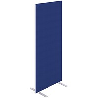 Jemini Floor Standing Screen 800x25x1800mm Blue