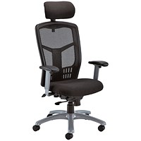 Arista Staffordshire Heavy Duty Chair 720x720x1225-1305mm Black