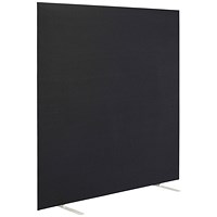 First Floor Standing Screen 1600x1800x25mm Black