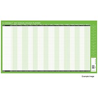 Q-Connect Holiday Planner Unmounted 2027