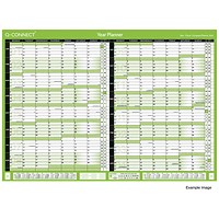 Q-Connect 16 Month Planner, Unmounted, A1, January 2026-April 2027