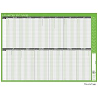 Q-Connect Staff Planner Mounted 2027