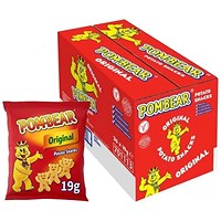 Pom-Bear Original Potato Crisps 19g Pack of 36