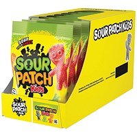 Sour Patch Kids Original Gum Sweets, 130g, Pack of 10