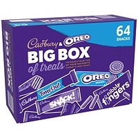 Cadbury and Oreo Big 64 Box of Treats, 1620g