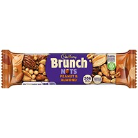 Cadbury Nuttier Peanut/Almond Chocolate 40g (Pack of 15)