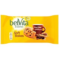 Belvita Breakfast Choc Chips Soft Bakes, Pack of 20
