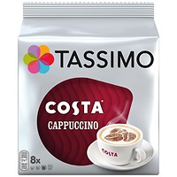 Tassimo Costa Cappuccino - 40 Servings