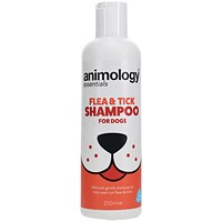 Animology Essentials Flea and Tick Shampoo for Dogs 250ml