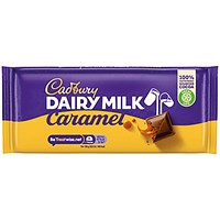 Cadbury Dairy Milk Chocolate Caramel Bar, 120g Cadbury Dairy Milk Chocolate Caramel Bar, 120g
