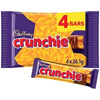Cadbury Crunchie, 4x26.1g, Pack of 10 Cadbury Crunchie, 4x26.1g, Pack of 10