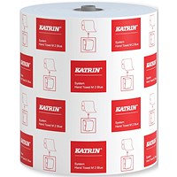 Katrin Paper Towel Roll 2-Ply Medium Blue Pack of 6 98514