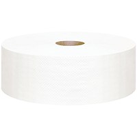 Katrin Jumbo Toilet Roll, 2-Ply, 60mm Core Refill, Pack of 6