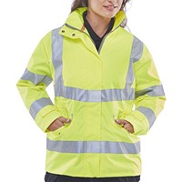 Beeswift Ladies Executive Hi-Viz Jacket, Saturn Yellow, Small