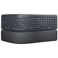 Logitech K860 Ergo Business Keyboard UK Graphite