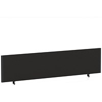 Impulse Evolve Plus Bench Screen, 1800 x 400mm, Black Frame, Black