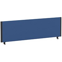 Impulse Evolve Plus Bench Screen, 1400 x 400mm, Black Frame, Blue