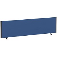 Impulse Evolve Plus Bench Screen, 1600 x 400mm, Black Frame, Blue