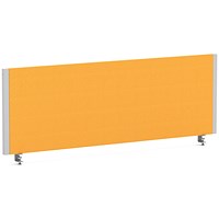 Impulse Evolve Plus Bench Screen, 1200 x 400mm, Silver Frame, Senna Yellow