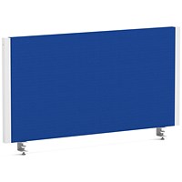 Impulse Evolve Plus Bench Screen, 800 x 400mm, White Frame, Stevia Blue